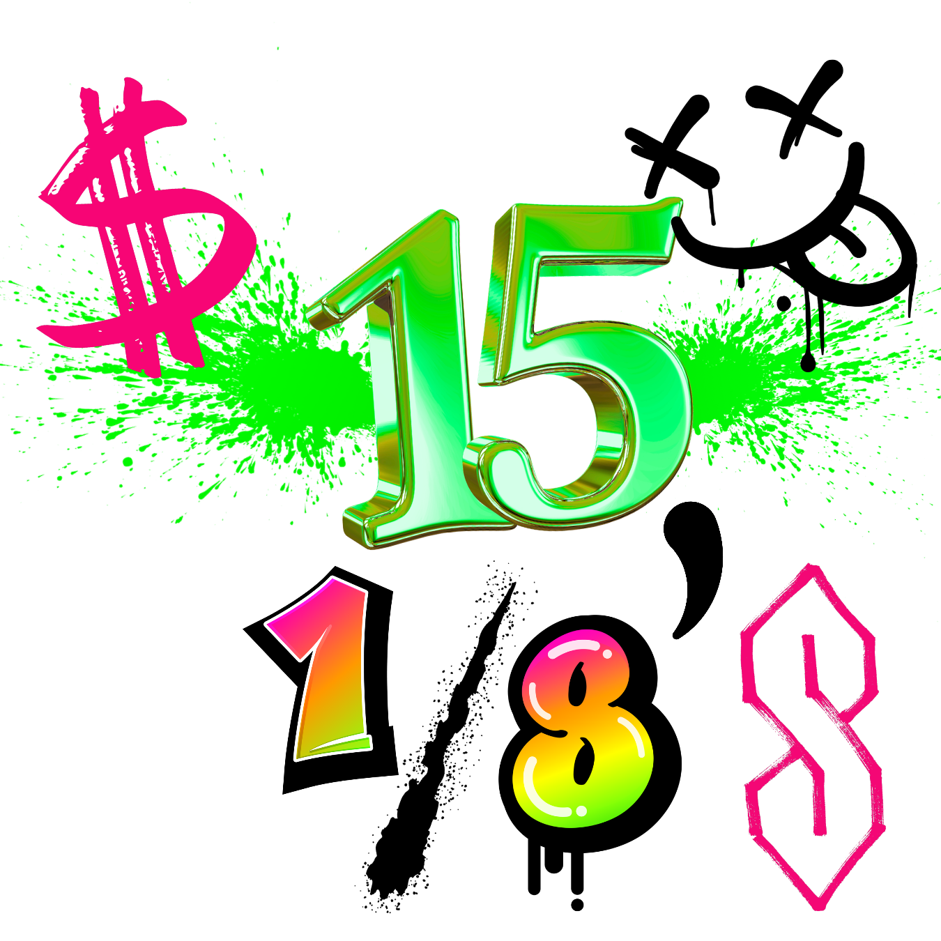 $15 1/8's / Gelato 33 (h)